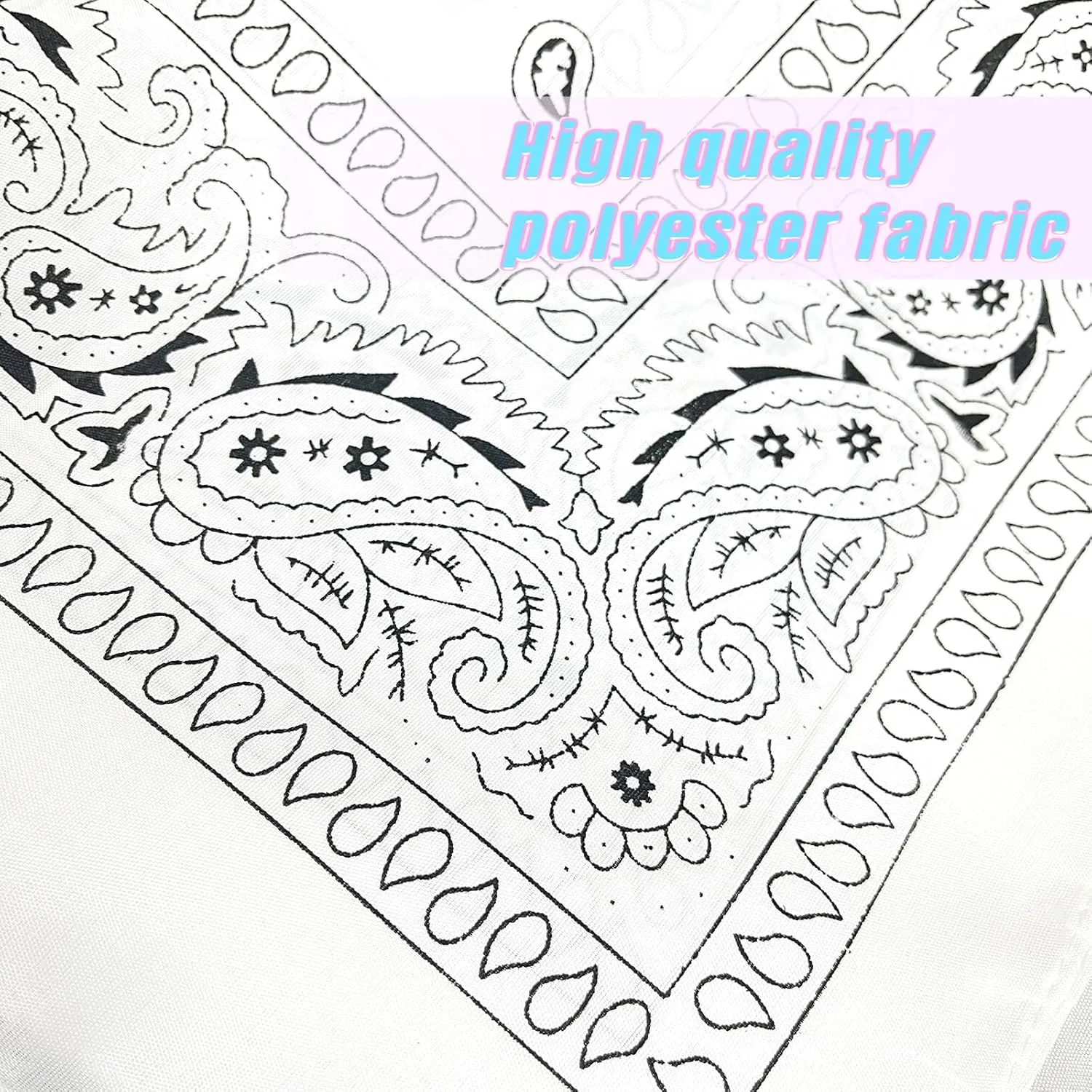 Bandana with Heart Sunglasses, Disco Cowgirl Bachelorette Paisley Scarf for Men Women