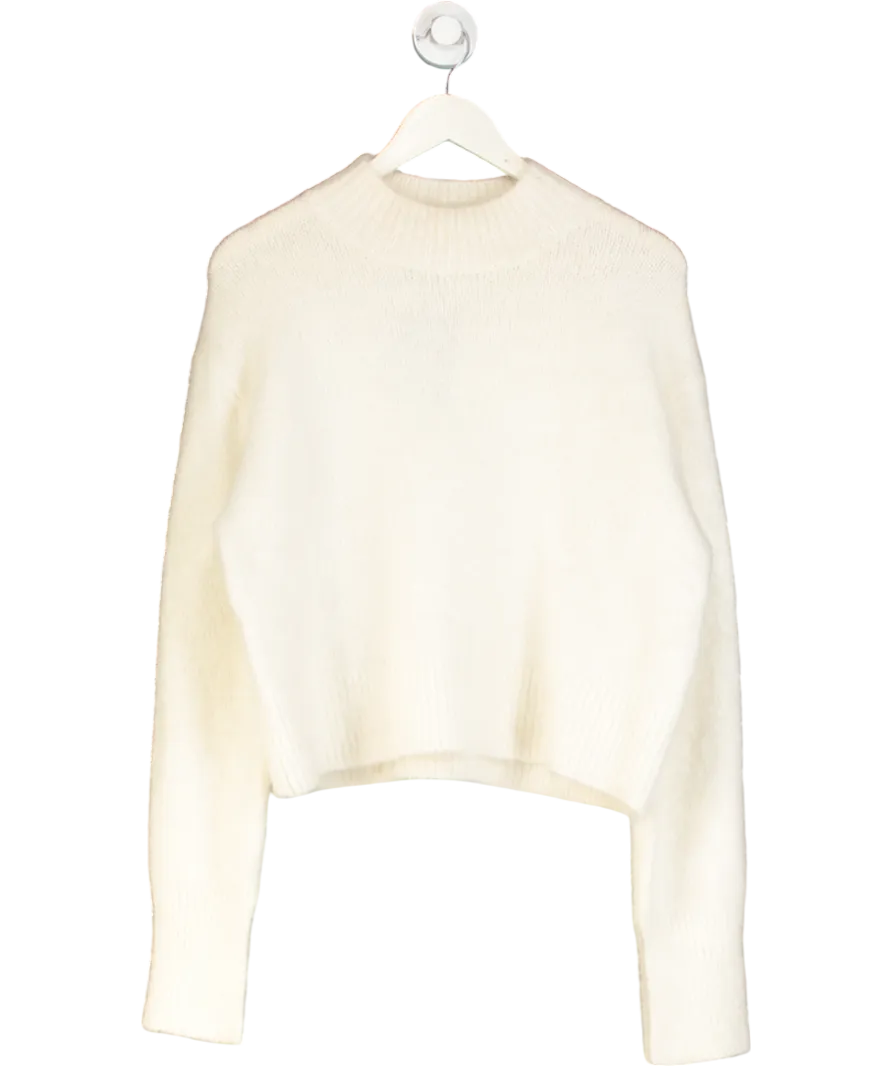 BOA Cream Alpaca Blend Jumper UK S